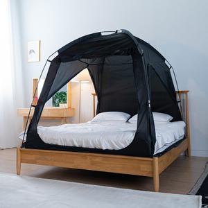 더핫 프리미엄 난방텐트 슈퍼싱글 블랙