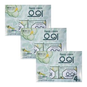 동산 오이비누(90gX4개입) X 3개