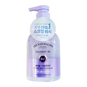 엘지 온더바디 바디클랜저 벨먼 내추럴 스파 스크럽 자스민 사해소금 400ml 1개