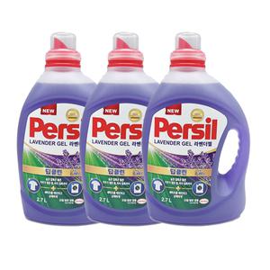 헨켈 퍼실 라벤더젤 일반/드럼(겸용) 2.7L X 3개