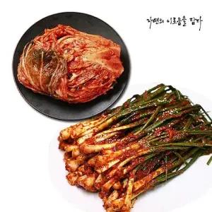 [자이담] 전라도 광신 포기김치 3kg + 파김치 2kg (총 5kg)