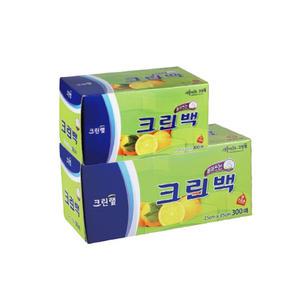 크린랩 크린백 일회용 비닐 위생백 소형300매 + 중형300매 세트
