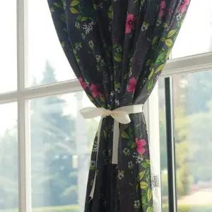 [텐바이텐][모모제작소]델리아 북유럽 린넨 가리개커튼138x121 다크그레이