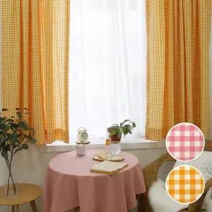 [텐바이텐]작은창 가리개 커튼- 스무디체크 2color