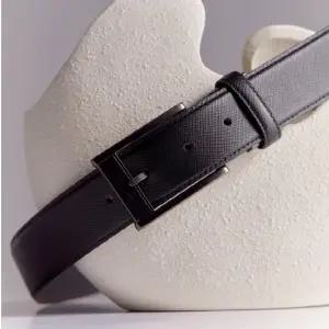 갤러리아 [헤지스ACC] HJBE6E331BK 블랙 단색 H장식 소가죽 벨트