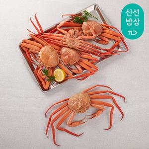 [산지명인] 강원도 속초 꽉찬 자숙 연지 홍게 3kg 7-10미(수율선별 80%이상)