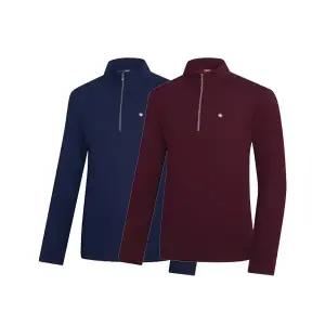 [대구백화점] [콜핑]누베스 남성 겨울 등산 기모 긴팔티(KTT4553M 004)