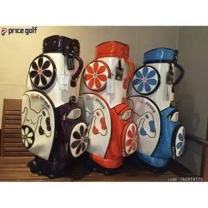 프라이스골프인증업체 엠유 MU 바퀴달린 여성용 애나멜 프리미엄 골프 轢셕 캐디백세트
