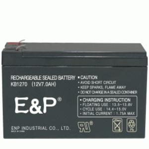 이앤피 E&P 연(납) 축전지 KB1270 (12V 7AH)