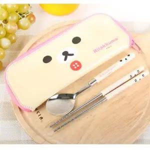 [텐바이텐]리라쿠마 슬림 수저케이스세트 베이지4384