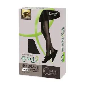 동국제약 센시안 메디슬리머 데일리 압박스타킹 (Free사이즈, 블랙)