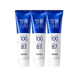 메디안 잇몸과학 치약 클린민트 120g 3입 /시린이