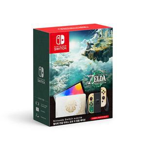 닌텐도 스위치 OLED 본체 젤다의 전설 티어스 오브 더 킹덤 에디션 (정품) I