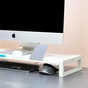 비컴피 아이맥 받침대 높은 컴퓨터 모니터 거치대 철제 스탠드 메탈 선반