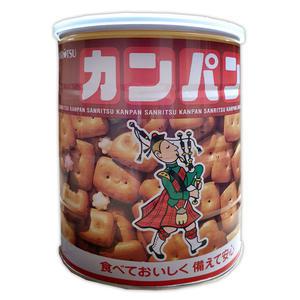 산리츠 건빵 캔 475g 일본건빵