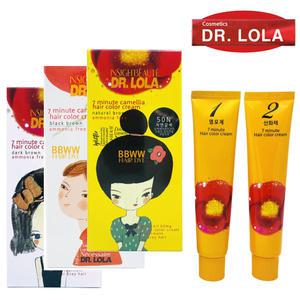 닥터로라 바바와와 동백오일 헤어칼라크림 7분 새치염색약 60g