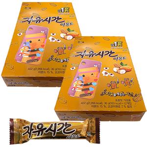 해태제과 자유시간 아몬드 36g 24개