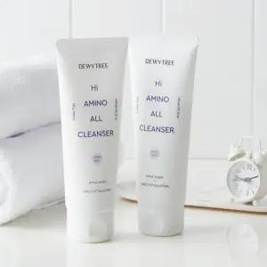 (선크림 사쉐 증정) 듀이트리 하이 아미노 딥클렌징폼 150mlX2개입 세트 (미세 세정)