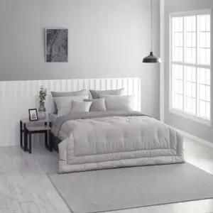 [갤러리아] [알레르망]딘 차렵베개세트Q(그레이,핑크,블루)