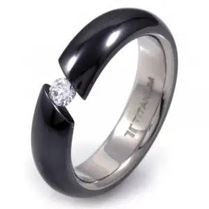 T-229 DIA 다이아몬드 블랙 티타늄 반지 이니셜무료 무료배송 맞춤제작 평생AS