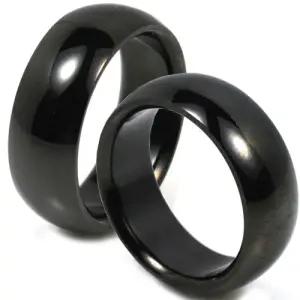T-111 CO 블랙 티타늄 커플링 반지 이니셜무료 무료배송 맞춤제작 평생AS