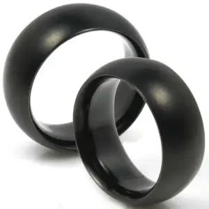 T-112 CO 블랙 티타늄 커플링 반지 이니셜무료 무료배송 맞춤제작 평생AS