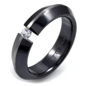 T-230 블랙 티타늄 반지 이니셜무료 무료배송 맞춤제작 평생AS