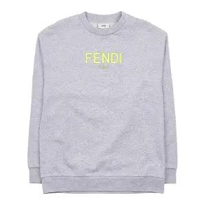 [롯데백화점]펜디 로고 프린트 코튼 맨투맨 JUH051 5V0 F1L12 (9-10)