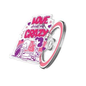 맥세이프 그립 톡홀더 스누피 러브레터 아크릴 투명 스마트톡 손잡이 거치대 try