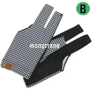 (몽땅컴퍼니당구재료) 고리나 클래식 패턴 당구장갑 남성용 빅사이즈