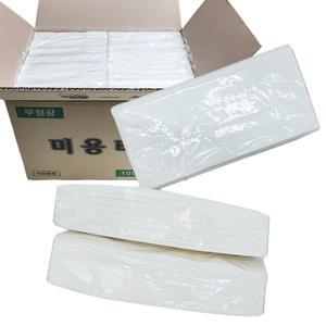 [땡큐]미용티슈 2겹 215mm 리필용 대용량 1봉지(100매) x 48개