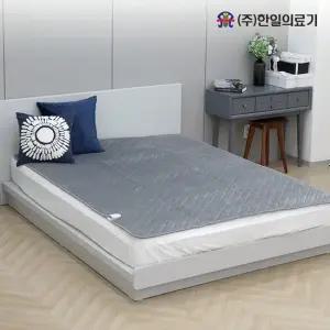 한일의료기 국산 카본 탄소 전기요 전기매트 극세사 그레이 더블