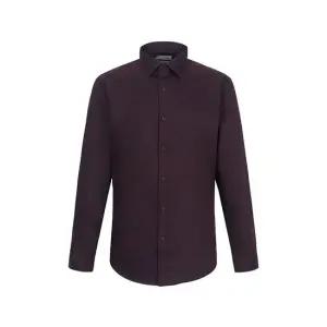 [듀퐁] 스트레치 솔리드 951 컴포터블 셔츠 와인 SE4FM22LS951SWN