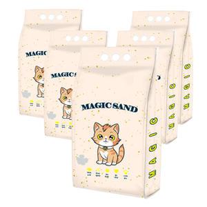메디펫 매직 고양이 두부모래 가는입자 10L 5개 50L