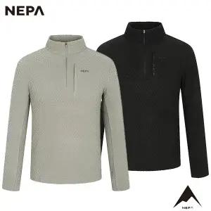 [네파](7J75406) 남성 가을겨울 마운틴 자가드 플리스 집업티셔츠