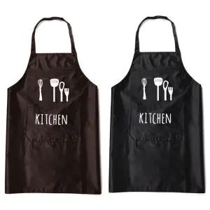 방수앞치마 카페 주방 식당 쿠킹 남성 여성 원피스 앞치마 ODM-APRON03