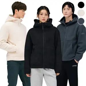 [체이스컬트] 공용 PURE 플리스 보아 본딩 후드ZIP-UP/3Color