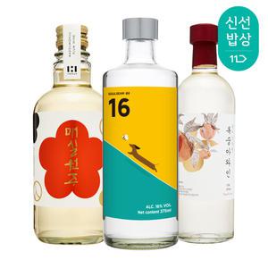 [품질보장] 달콤전통주 모음_금이산복숭아, 꿀샘16, 매실원주13
