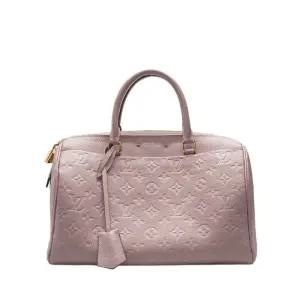 [중고명품] 핑크 앙프렝뜨 스피디 반둘리에 30 토트백