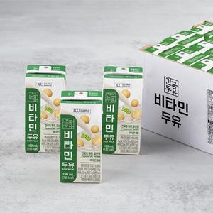 건국유업 비타민 두유 190ml 72개