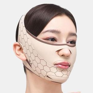 얼굴 리프팅밴드 턱살 브이라인 붓기 입벌림방지 슬림 마스크 1개