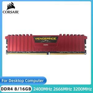 CORSAIR Vengeance LPX DDR4 16GB 8GB 3200MHZ 2666Mhz 2400Mhz DIMM RAM PC4-25600 21300 19200 데스크탑