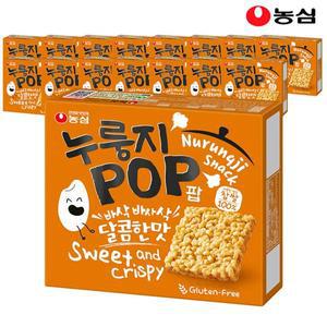 [농심] 누룽지팝 142g x 16개