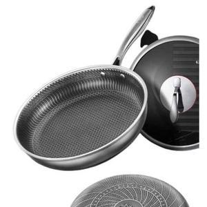 스텐 아노다이징 무코팅 벌집 후라이팬 가정용 염경환후라이팬