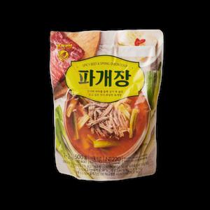 노브랜드 파개장 500g 3개 밀키트 캠핑 저녁 집들이