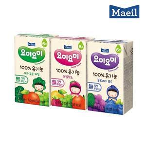 매일 NEW요미요미 유기농주스 3종 혼합 24팩