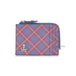 [라벨루쏘] [비비안 웨스트우드] SS25 여성 사피아노 지퍼 카드지갑 54020008U S0