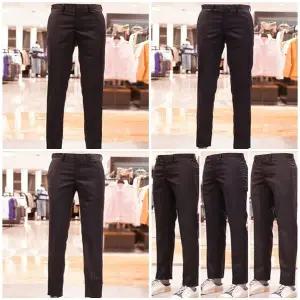 [레노마] 남성 가을 무광택 4계절 3종 color 링클프리 사방스판 일자핏 AMC 정장 바지 RRCISP81A82A83A