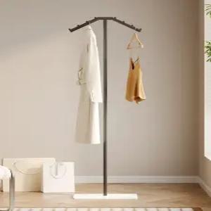 기울어진 계단식 행거 가방 드레스룸 스탠딩 코트랙 보관 옷걸이