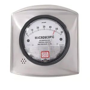 아날로그 마노메타 차압계 휴대용 음압 진공 게이지 정밀 측정기